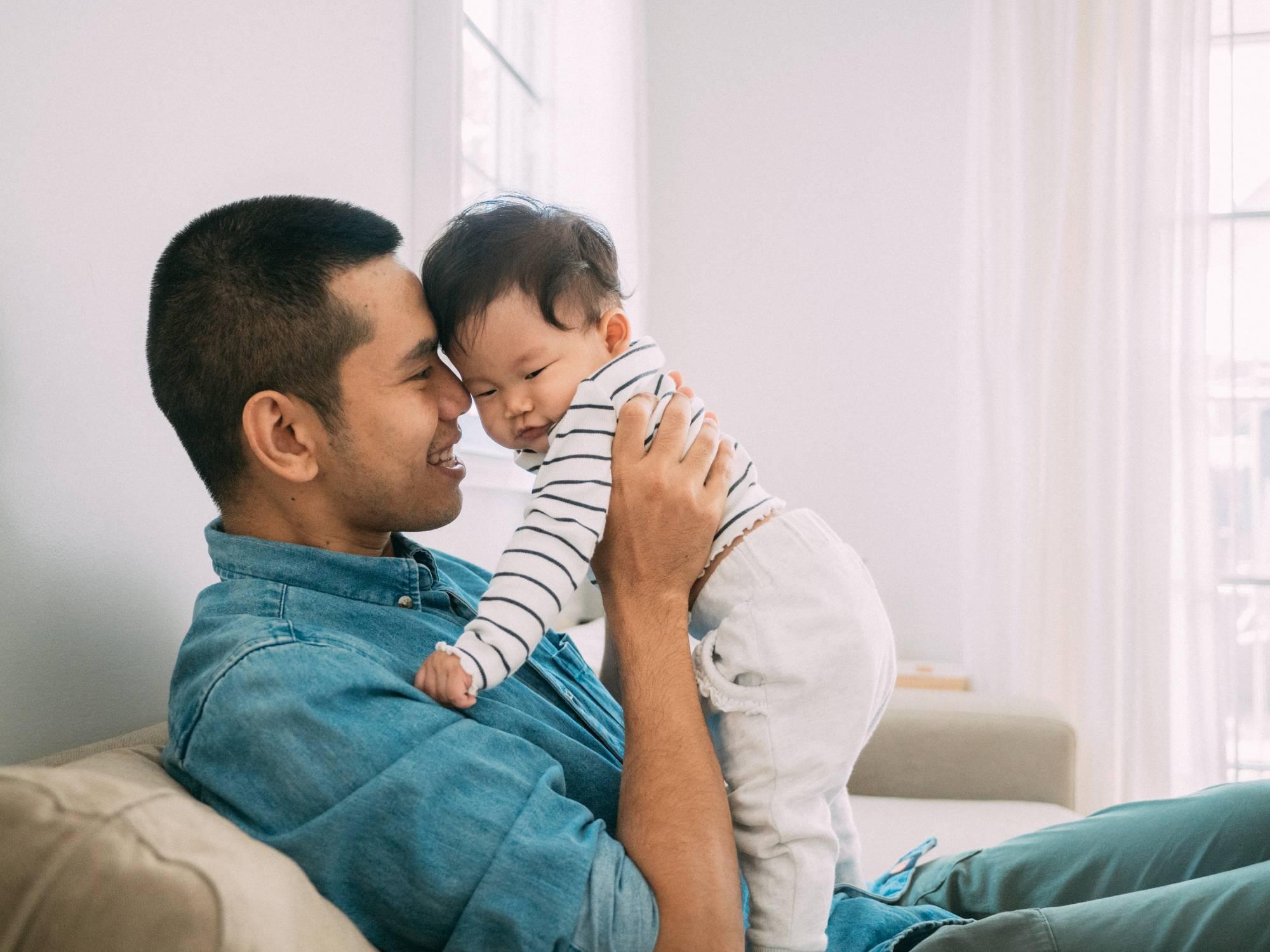 Father, Newborn, Baby - Human Age, Holding, Young Family