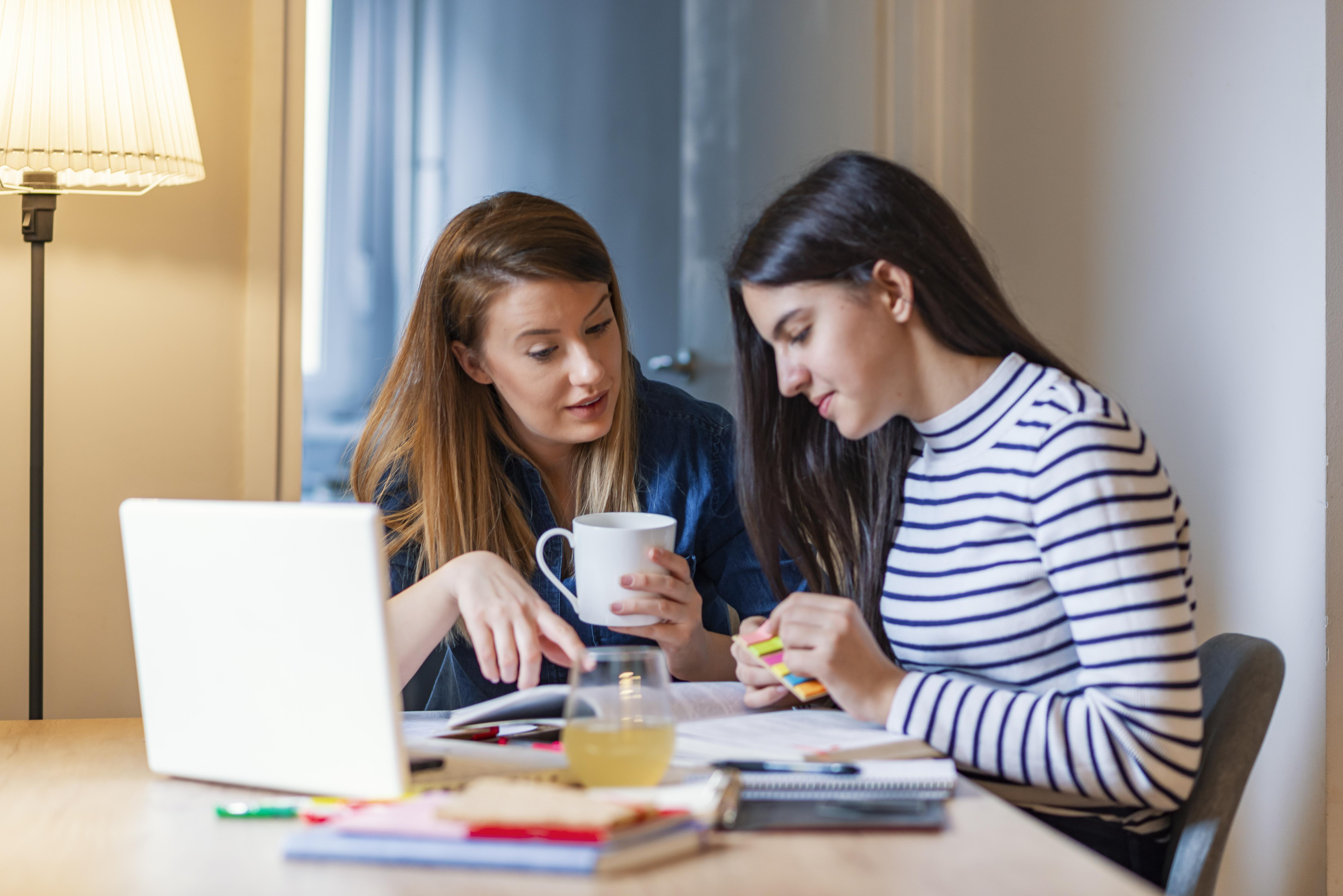 Involved in her daughter's education