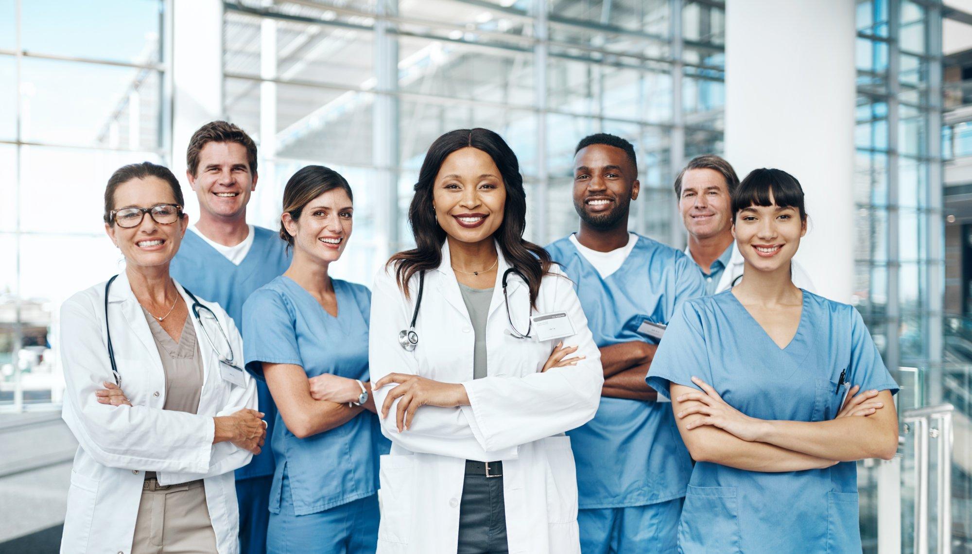 Doctor, Group Of People, Nurse, Teamwork, Healthcare And Medicine